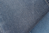9.2oz Pamuklu Polyester Spandex Denim Kumaş Geri Dönüştürülmüş İplik Koyu Mavi Sanforlama
