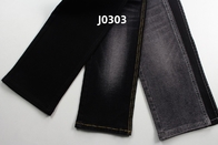 11 Oz Super Stretch Jeans için Siyah Dikiş Denim Kumaş