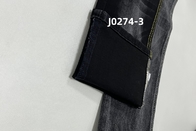 Toptan satış 10 Oz Warp Slub High Stretch Black Backside Jeans için DENIM kumaş