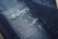 11.5 oz çapraz çukurlu slub denim kumaş pamuk poliester stretch jeans kumaş erkek için