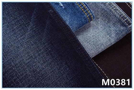 Yıkanmış Pamuklu Spandex Denim Kumaş