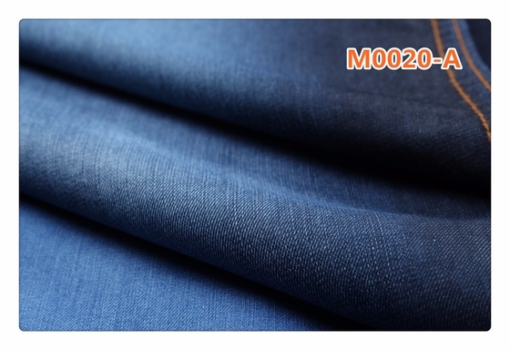 5.5 oz indigo mavi gri pamuklu modal denim kumaş gömlek etek elbise kot