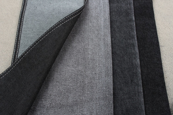 Ağır Koyu Mavi Geri Dönüşüm Denim Kumaş Gerilebilir Kot Kumaş