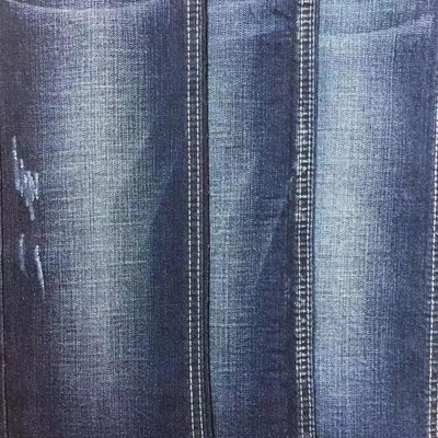 Erkek Jeans İçin Yumuşak 10 oz Kırık Dimi Denim Kumaş