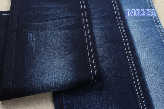 62/63" Gerilebilir Denim Jeans Kumaş malzeme 11oz Çevre Dostu