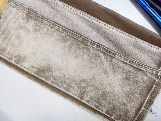Renkli Hafif Ağırlıklı Dehşet Denim Kumaş