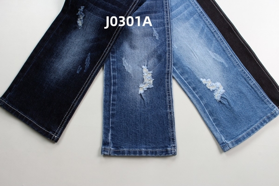 2024 Yüksek Kalite 11.5 Oz Yeşil Mavi Stretch Deniz Jeans Kumaş