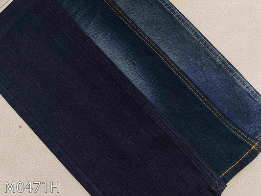 Stretch Denim Kumaş İşçi kıyafetleri için yeşil mavi dokuma