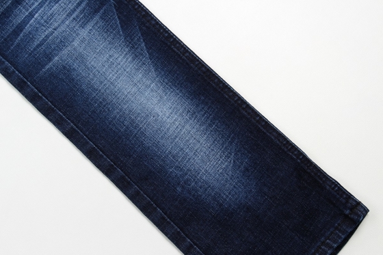 Cinsler için toptan 10.5 oz çapraz çukurlu slub stretch denim kumaş