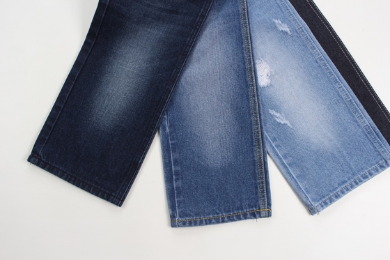 Toptan satış, işçi için % 100 pamuk, koyu mavi sert denim kumaşlar