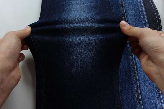 2024 sıcak satış 12.5 oz koyu mavi uzanmış kot pantolon kumaşı
