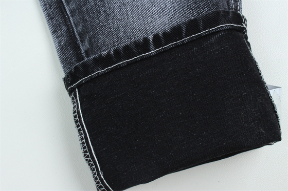 14oz rekabetçi fiyat Erkek Jeans veya Ceket için Siyah Denim Kumaş Siyah arka tarafı Marka Jeans için Yüksek Kalite