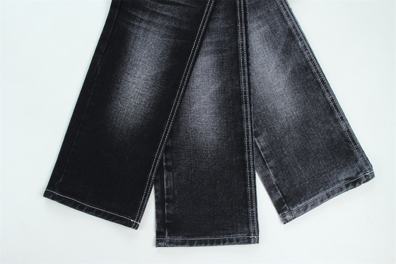 14oz rekabetçi fiyat Erkek Jeans veya Ceket için Siyah Denim Kumaş Siyah arka tarafı Marka Jeans için Yüksek Kalite