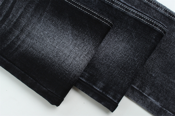 14oz rekabetçi fiyat Erkek Jeans veya Ceket için Siyah Denim Kumaş Siyah arka tarafı Marka Jeans için Yüksek Kalite