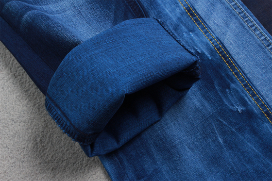 9-10 oz Tencel kadın kot pantolonları için kumaş yüksek uzunluklı kot pantolonlar Guangdong Çin fabrikasından