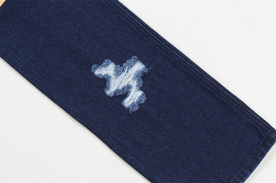 Cins giymek için % 100 pamuk sert koyu mavi denim kumaşlar