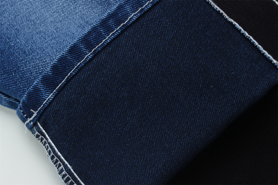 12 Oz Keskin Fiyat Düşük Gerginlik Denim Kumaş Erkek İş Giyin Jeans Siyah Arka Yüz Rekabetçi Fiyat Weilong Tekstil