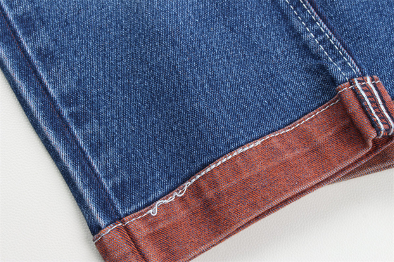 Toptan 10 oz renkli arka tarafı kot pantolonlar için dokuma kumaş
