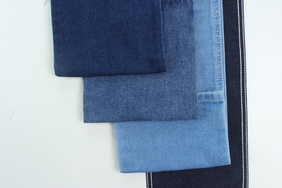 Toptan 11 oz 100% Pamuk Koyu Mavi Sert Jeans Kumaş