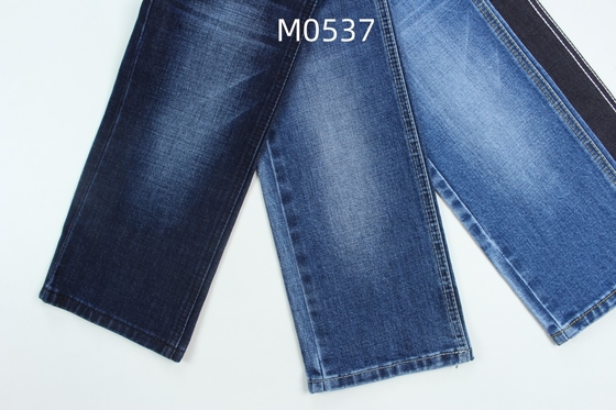 Yüksek Kalite 11.5 Oz Crosshatch Slub Stretch Jeans için Denim Kumaş