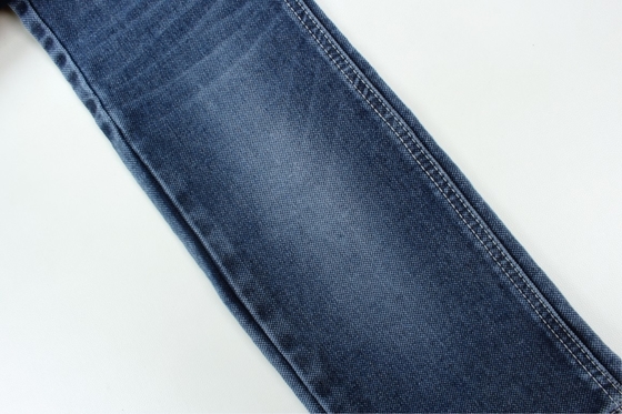 11.5 Oz Mavi ve Mavi Arka tarafı Çift Katmanlı Jeans Kumaş