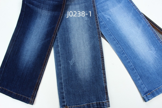 Toptan 9oz Warp Slub High Stretch Jeans için DENIM kumaş.
