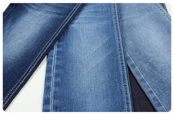 Yüksek spandeksli pantolonlar için stretch denim kumaş