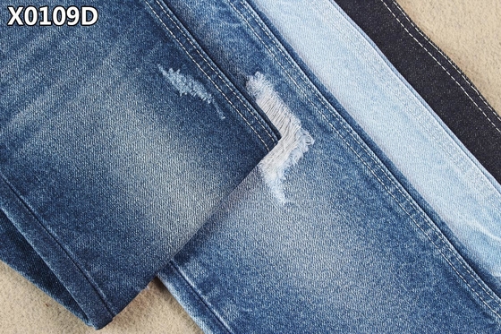 Oldukça ağır pamuk denim kumaşı 14.5 oz dokuma sıkı 6 x 6 TWILL serin pamuk esnek solunumlu