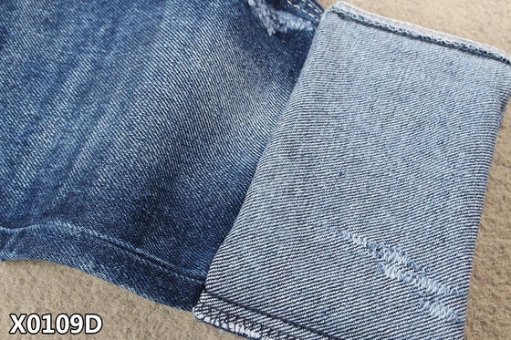 Oldukça ağır pamuk denim kumaşı 14.5 oz dokuma sıkı 6 x 6 TWILL serin pamuk esnek solunumlu