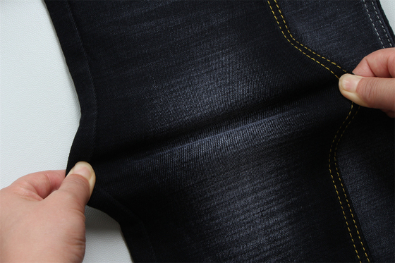 11.5 Oz Cross Slub Black Backside Denim Fabric For Man Jeans Hindistan Piyasa Tarzı Çin Guangdong Fabrikası