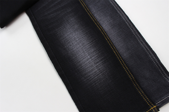 11.5 Oz Cross Slub Black Backside Denim Fabric For Man Jeans Hindistan Piyasa Tarzı Çin Guangdong Fabrikası