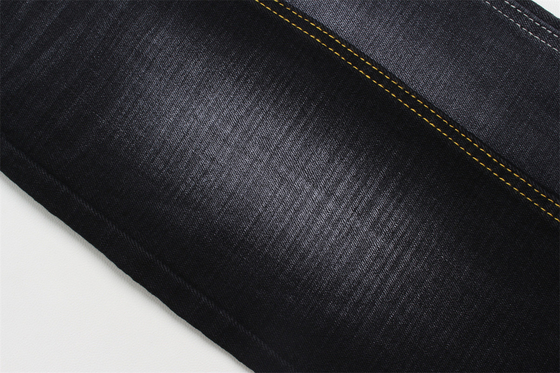 11.5 Oz Cross Slub Black Backside Denim Fabric For Man Jeans Hindistan Piyasa Tarzı Çin Guangdong Fabrikası