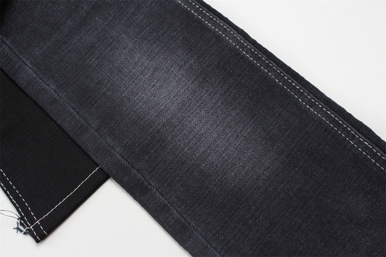 11.5 Oz Cross Slub Black Backside Denim Fabric For Man Jeans Hindistan Piyasa Tarzı Çin Guangdong Fabrikası