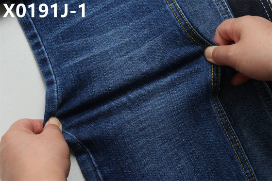 11 Oz Cross Slub Koyu Mavi Denim Kumaş Erkek Jeans Yüksek Stretch Hindistan Pazar Tarzı Sıcak Satış Kumaş