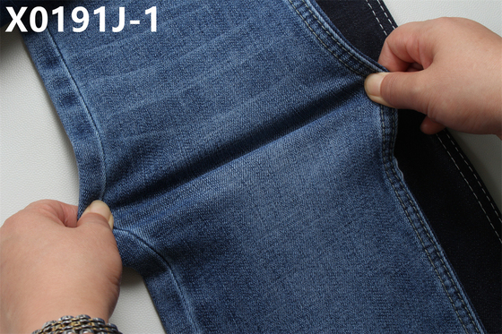 11 Oz Cross Slub Koyu Mavi Denim Kumaş Erkek Jeans Yüksek Stretch Hindistan Pazar Tarzı Sıcak Satış Kumaş