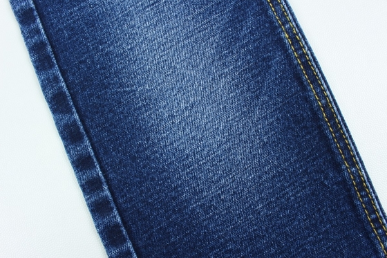 Cümle 13.3 oz koyu mavi TR örgü slub kot pantolon kumaş