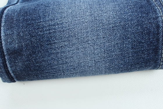 Cümle 13.3 oz koyu mavi TR örgü slub kot pantolon kumaş