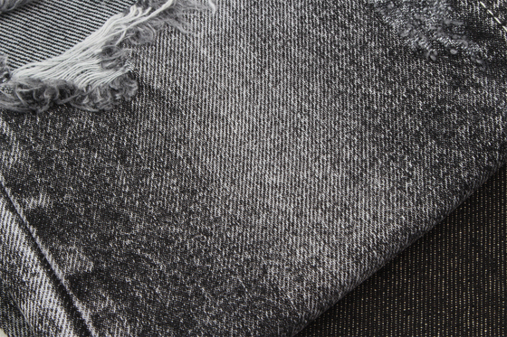 11.5 Oz % 100 Pamuk Denim Kumaş Kükürt Siyah Tekstil Erkek Kadın Jeans Malzeme Elastik Tekstil Kumaş Yok