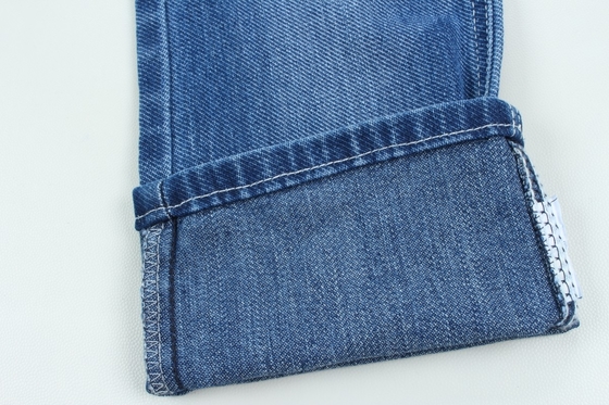 Özel dokuma 11 oz Yumuşaklık ve Warp Slub Dokunmuş Jeans kumaş