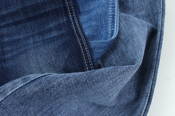 Özel dokuma 11 oz Yumuşaklık ve Warp Slub Dokunmuş Jeans kumaş