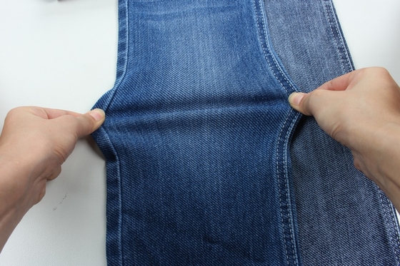 Özel dokuma 11 oz Yumuşaklık ve Warp Slub Dokunmuş Jeans kumaş