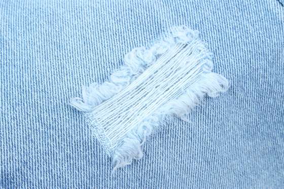 14 oz süper koyu mavi denim kumaş sert % 100 pamuk taze pamuk marka stili için kot pantolon erkek arkadaş stili