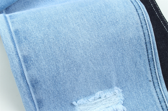 14 oz süper koyu mavi denim kumaş sert % 100 pamuk taze pamuk marka stili için kot pantolon erkek arkadaş stili
