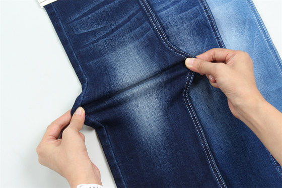 9 Oz Super High Stretch Kadınlar için Jeans Denim Kumaş Jeans Yaz Sonbahar Stili için Kumaş