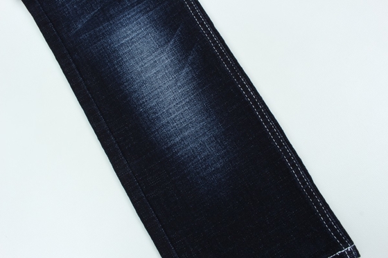 10.5 Oz Jeans için Crossshatch Slub Denim Kumaşla Özel Dokuma
