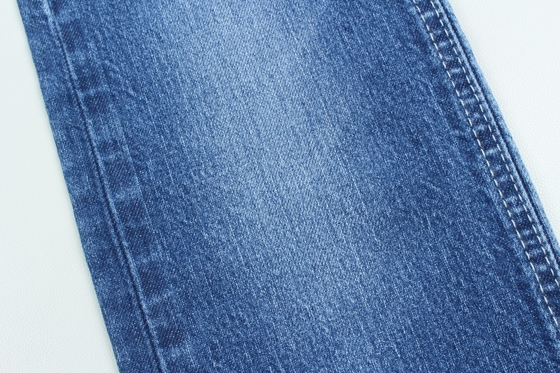 11.2 Oz Super Dark Blue Pamuk Spandex Jeans için Denim Kumaş