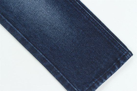 190cm 14oz 100% Pamuk Indigo Mavi Sıkı Jeans İçin Denim Kumaş Eko Dost