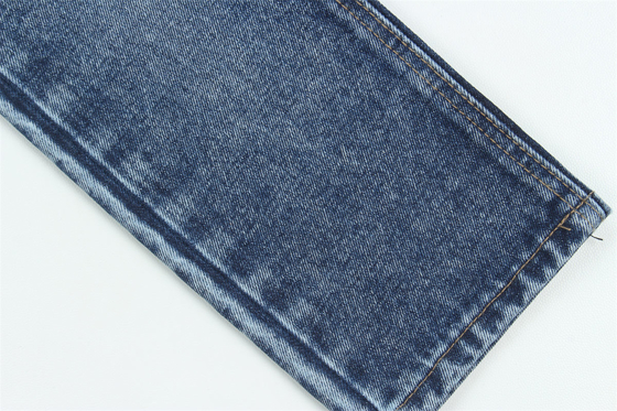 190cm 14oz 100% Pamuk Indigo Mavi Sıkı Jeans İçin Denim Kumaş Eko Dost