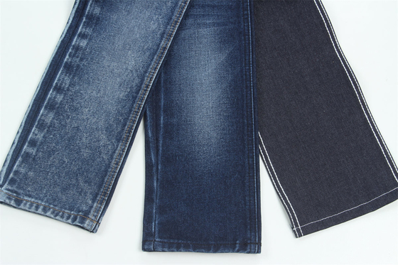 190cm 13oz Pamuk Polyester Jeans için Sert Denim Kumaş
