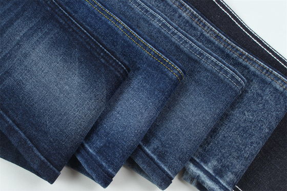 190cm 13oz Pamuk Polyester Jeans için Sert Denim Kumaş